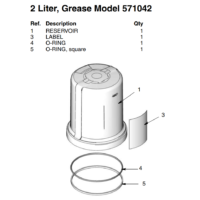 Behälter G3-2L; Repsatz Fett 571042