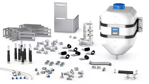 mechanisch angetriebene Kettenschmierung OCL für 8 Schmierstellen